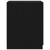 vidaXL Washing Machine Cabinet Black oak 70.5 x 71.5 x 91.5 cm