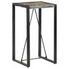 vidaXL Bar Table 60x60x110 cm Solid Reclaimed Wood