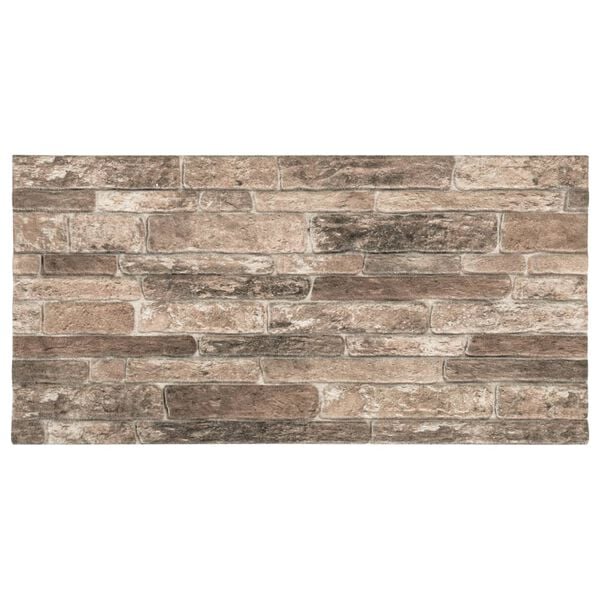 vidaXL 3D Wall Panels with Multicolour Brick Design 10 pcs EPS