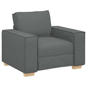 vidaXL Sofa Chair Dark Grey 60 cm Fabric