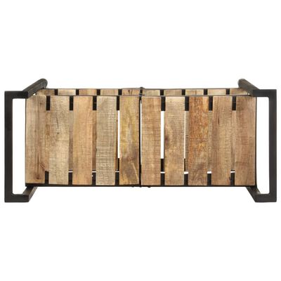 vidaXL Kitchen Trolley 87x36x81 cm Solid Mango Wood