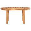 vidaXL Coffee Table 90x50x45 cm Solid Teak Wood