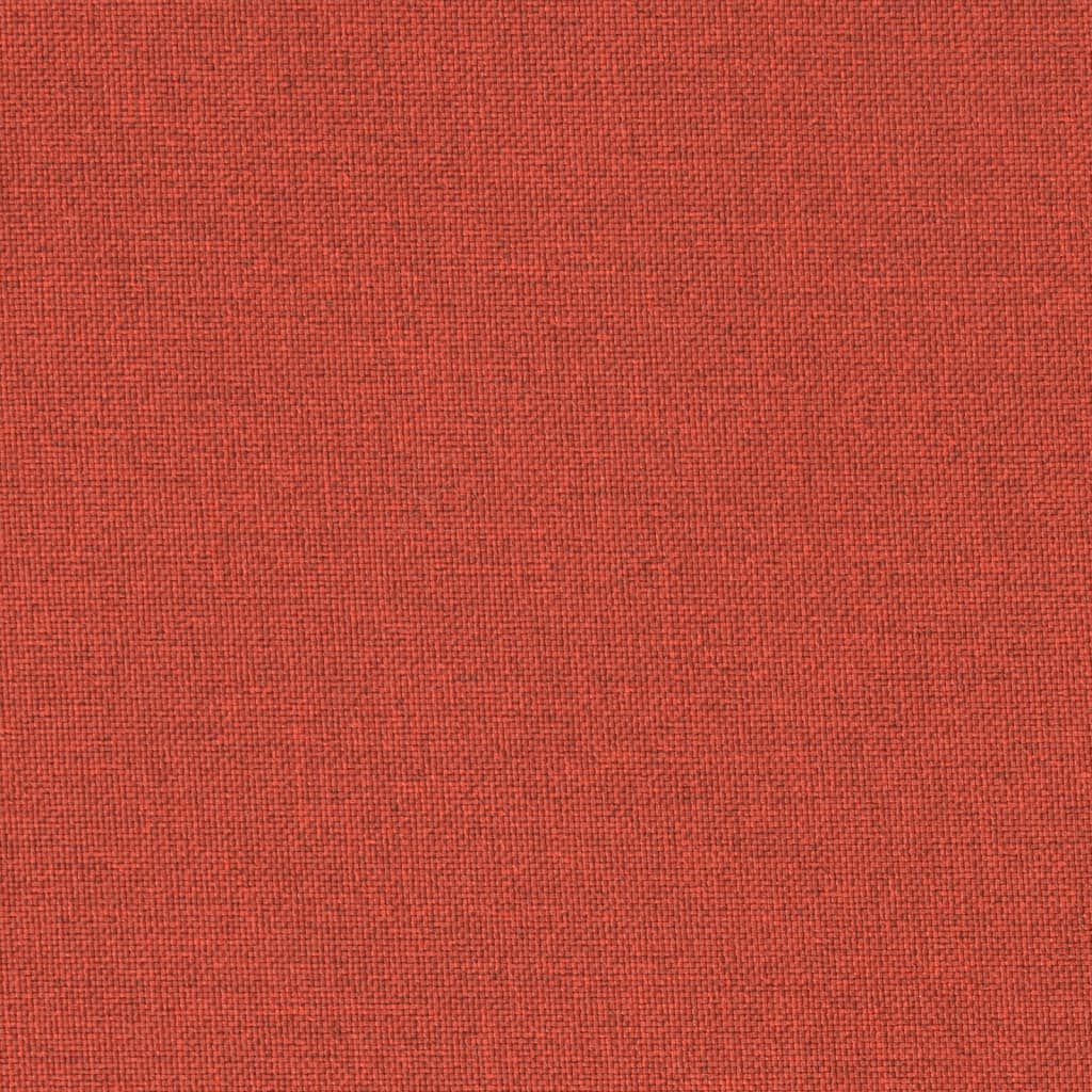 vidaXL Highback Chair Cushions 2 pcs Melange Red 120x50x7 cm Fabric