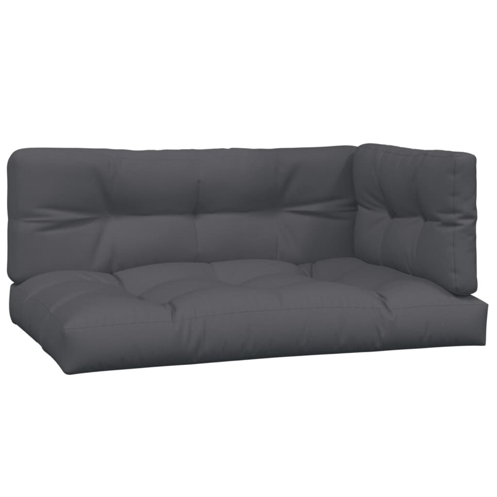 vidaXL 4 Piece Garden Pallet Sofa Set with Cushions Solid Wood Acacia