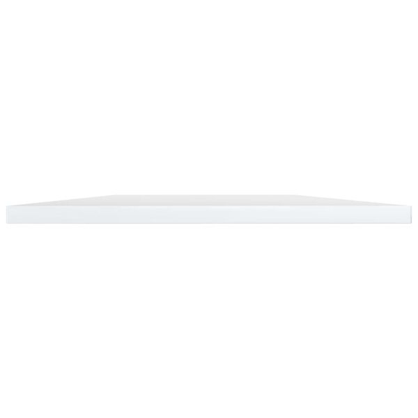 vidaXL Bookshelf Boards 4 pcs High Gloss White 100x30x1.5 cm Engineered Wood