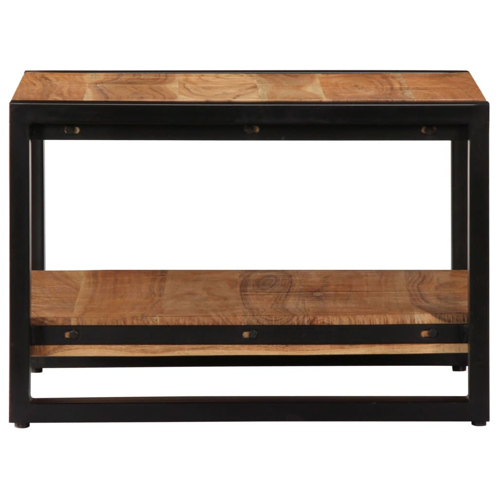 vidaXL Coffee Table 60x60x40 cm Solid Acacia Wood