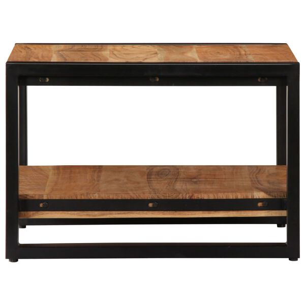 vidaXL Coffee Table 60x60x40 cm Solid Acacia Wood