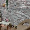 vidaXL 3D Wall Panels with Dark Grey Brick Design 10 pcs EPS