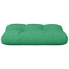 vidaXL Pallet Cushion Green 60x40x12 cm Fabric