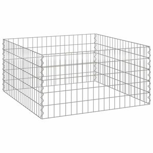 vidaXL Composter Grey Steel