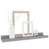 vidaXL Wall Shelves 4 pcs Grey 40x9x3 cm