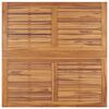 vidaXL 5 Piece Folding Outdoor Dining Set Solid Wood Teak