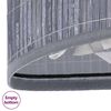 vidaXL Bamboo Corner Laundry Basket Grey 60 L