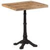 vidaXL Bistro Table 60x60x77 cm Rough Mango Wood