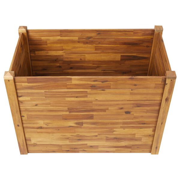 vidaXL Garden Raised Bed 110x60x84 cm Solid Acacia Wood