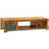 Reclaimed Wood TV Cabinet with 2 Doors Vintage Antique-style