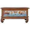 vidaXL Coffee Table 80x50x40 cm Reclaimed Teak Wood