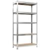 vidaXL Storage Shelves 2 pcs 90x40x180 cm MDF