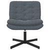 vidaXL Swivel Relaxing Chair Manual Dark grey 63 x 75 x 76 cm Velvet