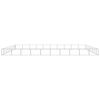 vidaXL Dog Kennel Silver 80 m² Steel