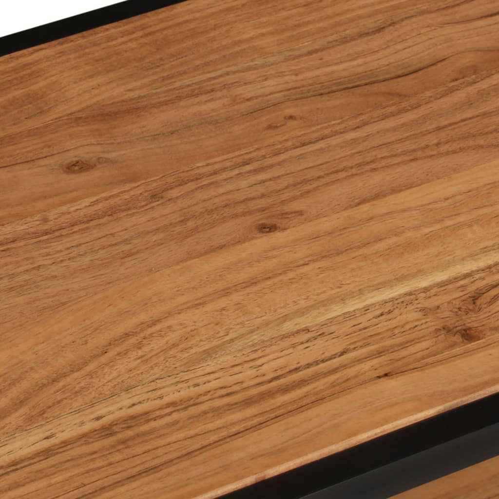 vidaXL Coffee Table 90x45x35 cm Solid Acacia Wood
