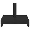 vidaXL Outdoor Umbrella Base Black 45 x 45 x 31.5 cm Steel , Concrete