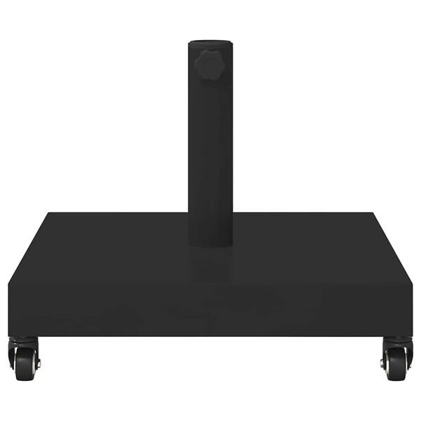 vidaXL Outdoor Umbrella Bases Black 45 x 45 x 32 cm Steel, Concrete