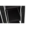 vidaXL Folding Wardrobe Black 110x45x175 cm