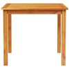 vidaXL Garden Dining Set 3 pcs Brown Solid Acacia Wood