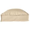 vidaXL Cushion Beige 100 x 40 x 8 cm Oxford Fabric