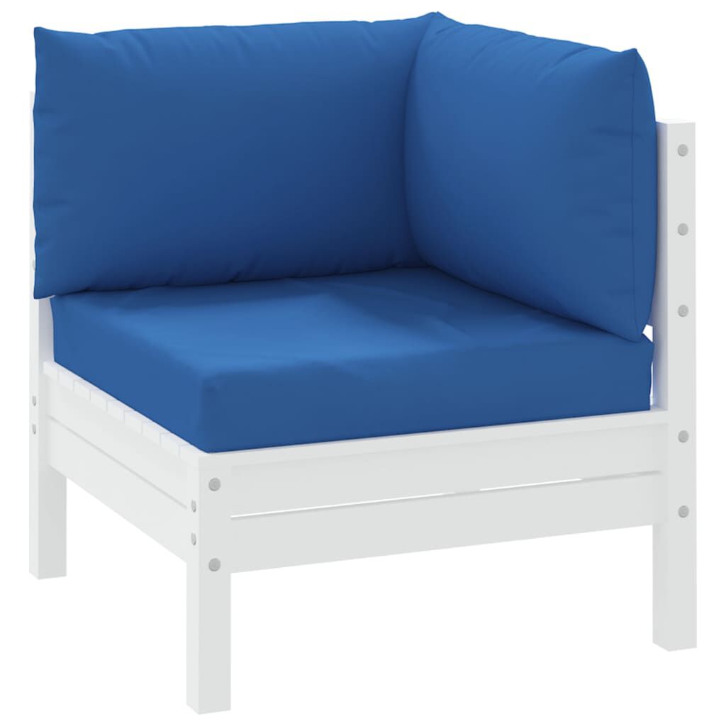 vidaXL Pallet Cushions 3 pcs Blue Oxford Fabric