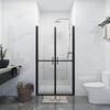 vidaXL Shower Door Clear ESG (78-81)x190 cm