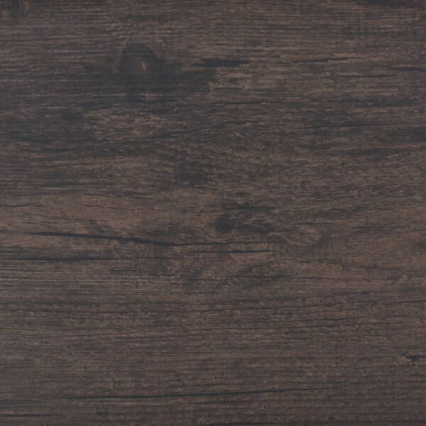 vidaXL Self-adhesive PVC Flooring Planks 5.02 m² 2 mm Dark Brown