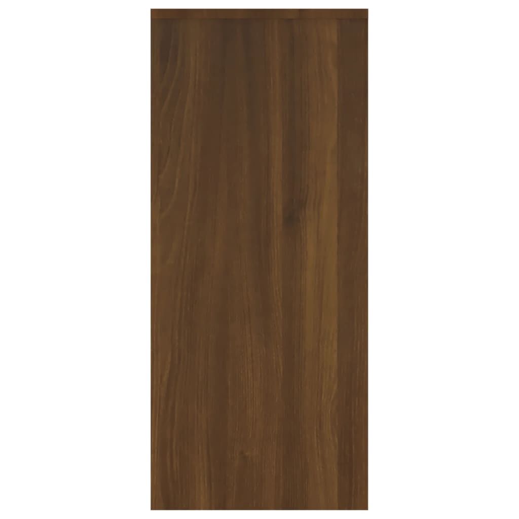 vidaXL Sideboard Brown Oak 102x33x75 cm Engineered Wood