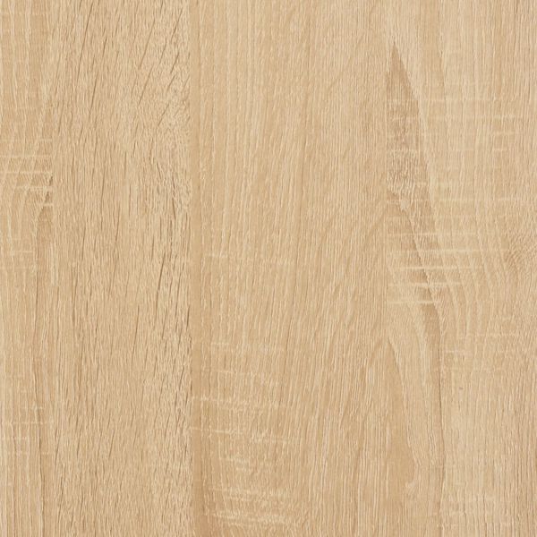 vidaXL Corner Desk Sonoma Oak 145x100x76 cm Engineered Wood