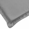 vidaXL Sun Lounger Cushion Grey 186x58x4cm Oxford Fabric