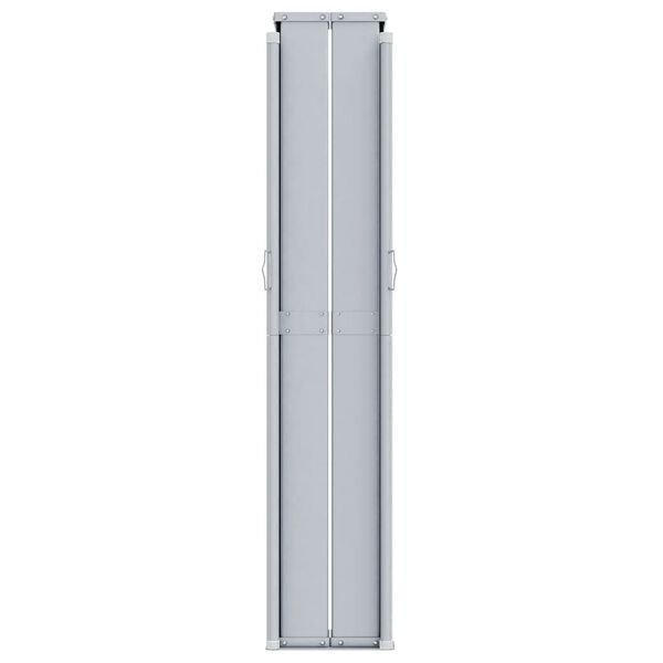 vidaXL Retractable Side Awning Cream 160x1200 cm