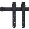 vidaXL Mini Sliding Cabinet Door Kit Carbon Steel 183 cm