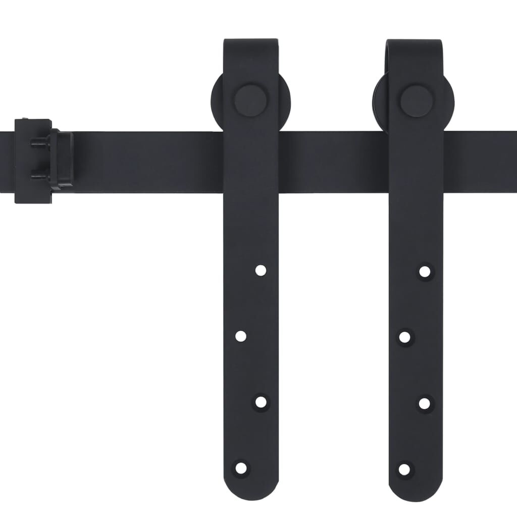 vidaXL Mini Sliding Cabinet Door Kit Carbon Steel 183 cm