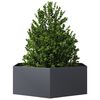 vidaXL Garden Planter Anthracite Hexagon 138x120x45 cm Steel