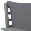 vidaXL 4 Piece Garden Lounge Set with Cushions Solid Acacia Wood