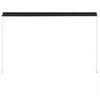 vidaXL Retractable Awning 200x150 cm Anthracite