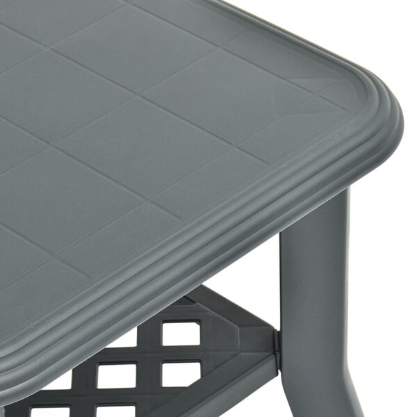vidaXL Coffee Table Green 90x60x46 cm Plastic