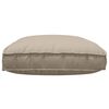 vidaXL Cushion Taupe 120 x 80 x 12 cm Oxford Fabric