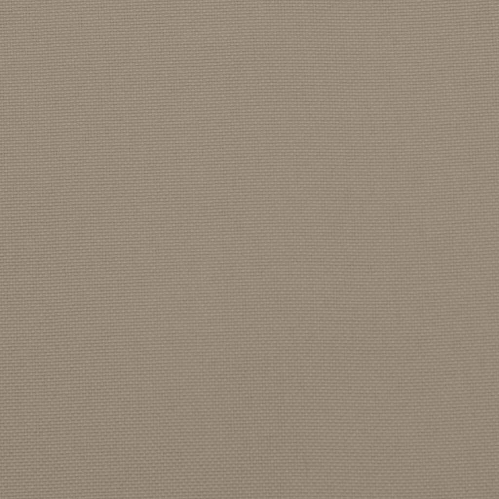 vidaXL Garden Bench Cushion Taupe 150x50x4 cm Oxford Fabric