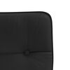 vidaXL Dining Chairs 4 pcs Black Faux Leather