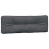 vidaXL Pallet Cushions 5 pcs Anthracite Fabric