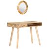 vidaXL Dressing Table 100x50x76 cm Solid Mango Wood