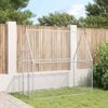 vidaXL Chicken Cage Silver 200x100x190 cm Galvanised Steel