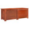 vidaXL Storage Chest with Lid Brown Solid Wood Acacia